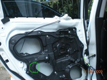 Mazda 3 (bk) demontarea ușii - DIY