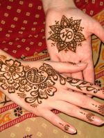 Mehendi la domiciliu