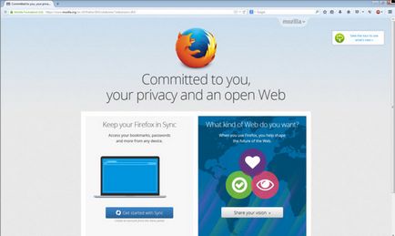 Mozilla FireFox - ce fel de program, oameni de calculator