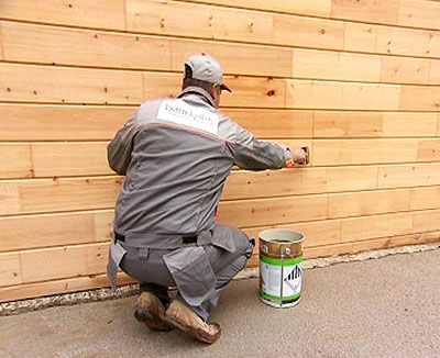 Prelucrarea lemnului de instruire putrefacție Utilizare un antiseptic pentru casa (fotografii și video)