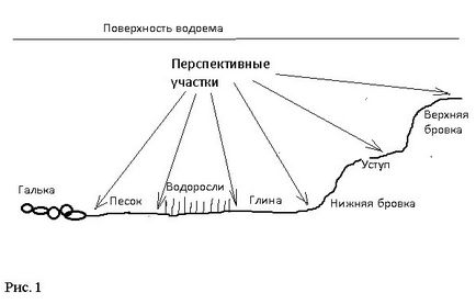 Determinarea (studiu) a reliefului și partea de jos a structurii