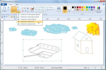 Paint - editare (click stanga pentru acest loc) Paint - editare