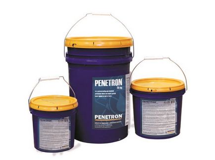 Penetron - penetrant de impermeabilizare - amestec uscat, pentru impermeabilizarea suprafețelor de beton