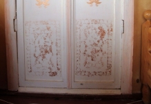 usi din lemn de pictura vopsea de interior, din lemn cu mâinile lor, și fotografii frumoase vechi alb