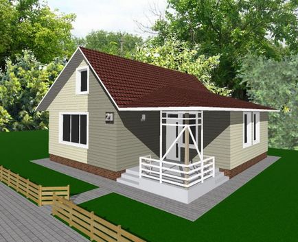Proiectul este o casă ieftină - aspect, fațade, metode de transformare