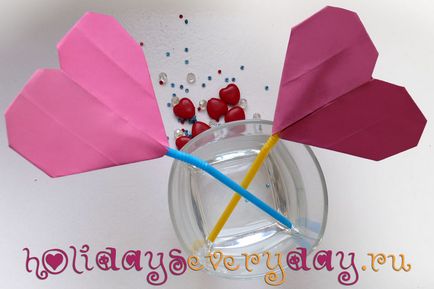 Easy Origami Heart (schema), în fiecare zi o sărbătoare