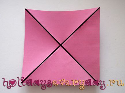 Easy Origami Heart (schema), în fiecare zi o sărbătoare