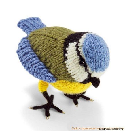 Bird tricotat - descriere de tricotat