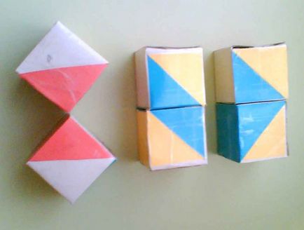 Dezvoltarea cub cu mâinile sale, ideile master class, cuburi moi