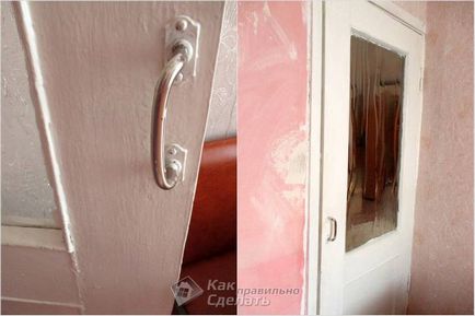 Restaurare de uși vechi cu mâinile lor - reparații foto