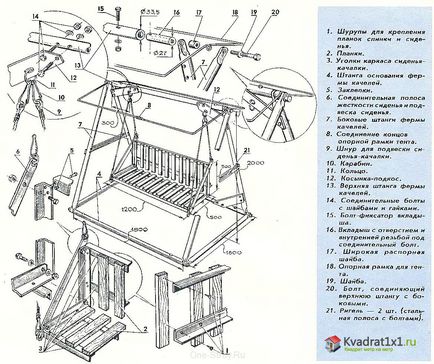 banc de grădină (banc) din lemn pentru a da mâinile, desenele foto