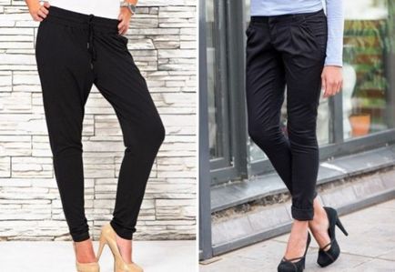 Din ceea ce sa poarte pantaloni pantaloni pentru femei, și de ce ele sunt de o astfel de formă