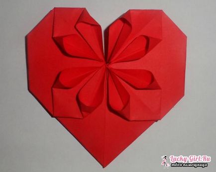 origami inima