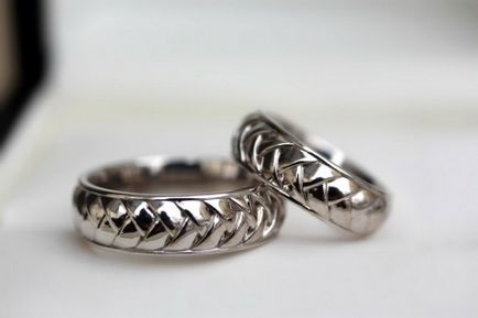 Inele de nunta de argint (95 poze) perechi de argint, la o nunta, o versiune feminina a inelului