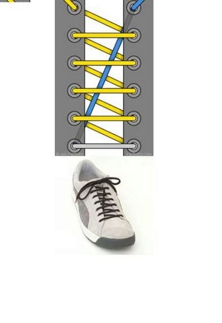 Lace-up pantof (77 poze) cum să dantelă sus și șiret frumos ca marca, metode, tipuri și
