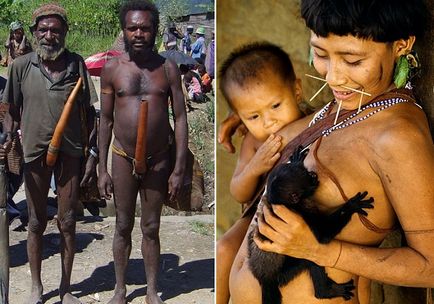 Șocant tradiția de Papuans care nu înțeleg toată lumea