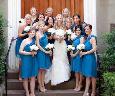Albastru de culoare decorare nunta regala, nunta frumoasa, originală, neobișnuit, elegant