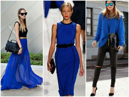 Combinația de haine albastre - sfaturi pentru o combinație de albastru cu alte culori