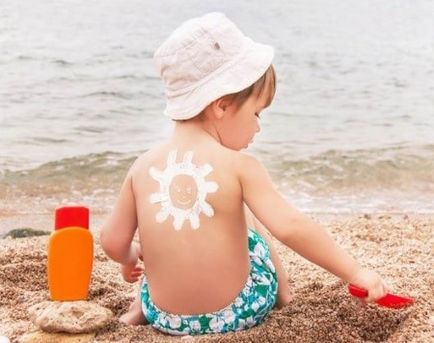 De protecție solară pentru copii cum de a alege crema de soare pentru copii