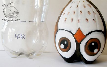 Owl din sticle de plastic Masterclass