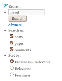cautare Sphinx - motor de căutare rapid și relevant pentru WordPress