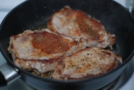 Carne de porc friptură - rețete cu fotografii