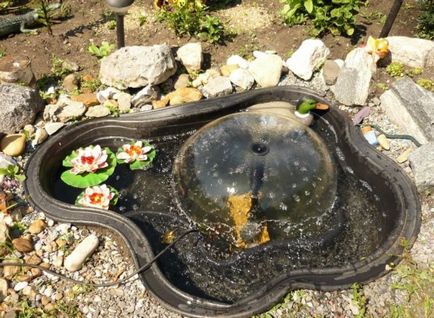 Construirea unei fântâni în țară cu propriile lor mâini ghid cu fotografii și video (fântâna din țară cu propriile lor mâini) Suntem construirea unei fântâni în țară cu propriile lor mâini ghid cu fotografii și video