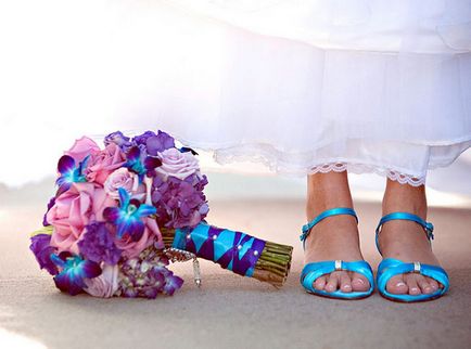 Nunta într-o culoare turcoaz fotografii și idei de design