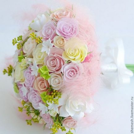 Buchete de nuntă de flori - decor de masă buchete