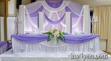 Buchete de nuntă de flori - decor de masă buchete