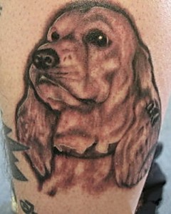 Tatuaje câini (valoare, schițe, fotografii), tattoofotos