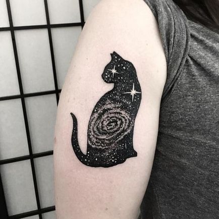 tatuaj Cat pentru femei 100 cele mai frumoase opțiuni pentru a fotografia