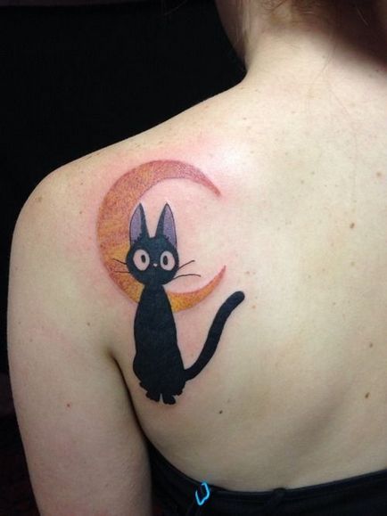 tatuaj Cat pentru femei 100 cele mai frumoase opțiuni pentru a fotografia