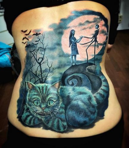 tatuaj Cat pentru femei 100 cele mai frumoase opțiuni pentru a fotografia