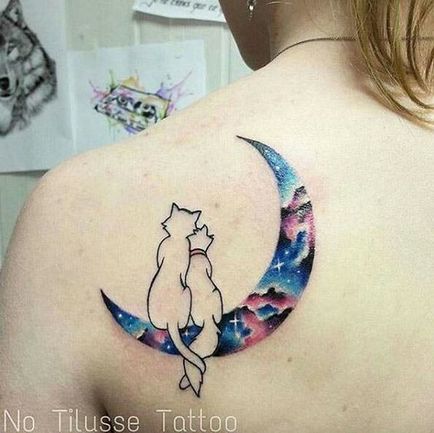 tatuaj Cat pentru femei 100 cele mai frumoase opțiuni pentru a fotografia