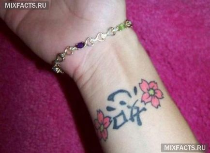 Tatuaj pe încheietura mâinii și foto ideile sale (idei) Tatuaj pe încheietura mâinii și foto ideile sale