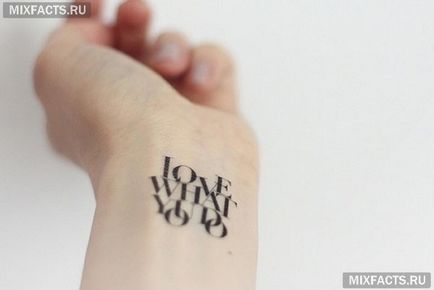Tatuaj pe încheietura mâinii și foto ideile sale (idei) Tatuaj pe încheietura mâinii și foto ideile sale
