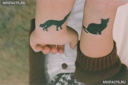Tatuaj pe ideile de mână și fotografii (tatuaj pe încheietura mâinii) Tatuaj pe încheietura mâinii și foto ideile sale