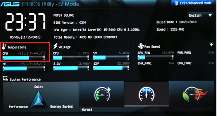 temperatura procesorului, sfaturi de calculator