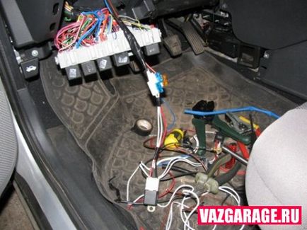 Instalarea protivotumanok pe Lada Priora