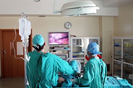 In unele cazuri, uterul este îndepărtat (eliminare va fi efectuată) In unele cazuri, uterul este îndepărtat