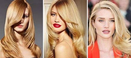 păr de culoare de moda blond nuanțe