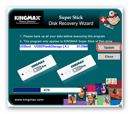 Restaurarea pendrive 2 kingston (doar click) Restaurarea kingston pendrive 2