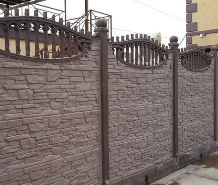 Gard pentru casa privata - care materialul pentru a alege pentru gard - 100 idei fotografie
