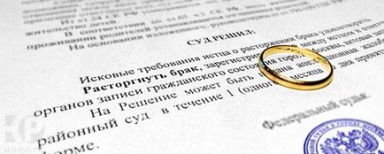 Cerere de divorț în 2017, un șablon de probă și o declarație de cerere în instanța de judecată, declarația în prezența