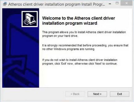 program de instalare client Atheros ce fel de program, grozza