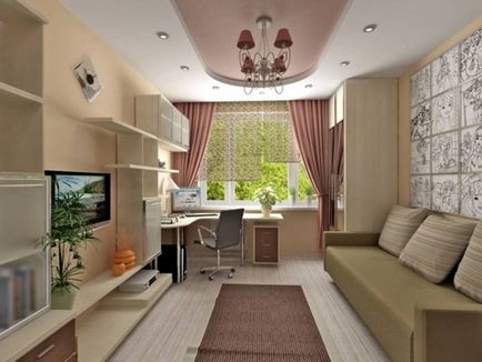 dormitoare design interior pentru fetele cu fotografii