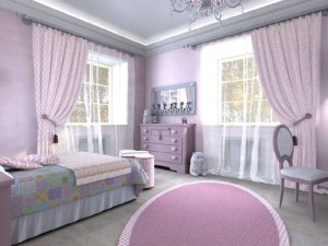 dormitoare design interior pentru fetele cu fotografii