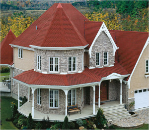 Design-ul casei de acoperiș - fotografie