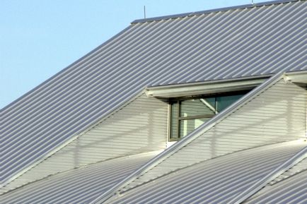 dispozitiv acoperiș Seam, materialele utilizate, asamblarea